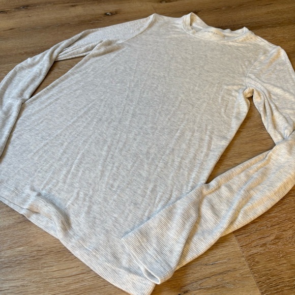 WHEAT Chicago Ribbed Long Sleeve - Light Heather Grey - Picture 4 of 6